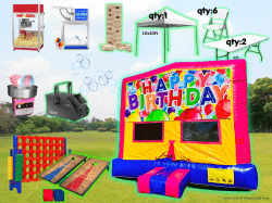 Birthday Party Bonanza