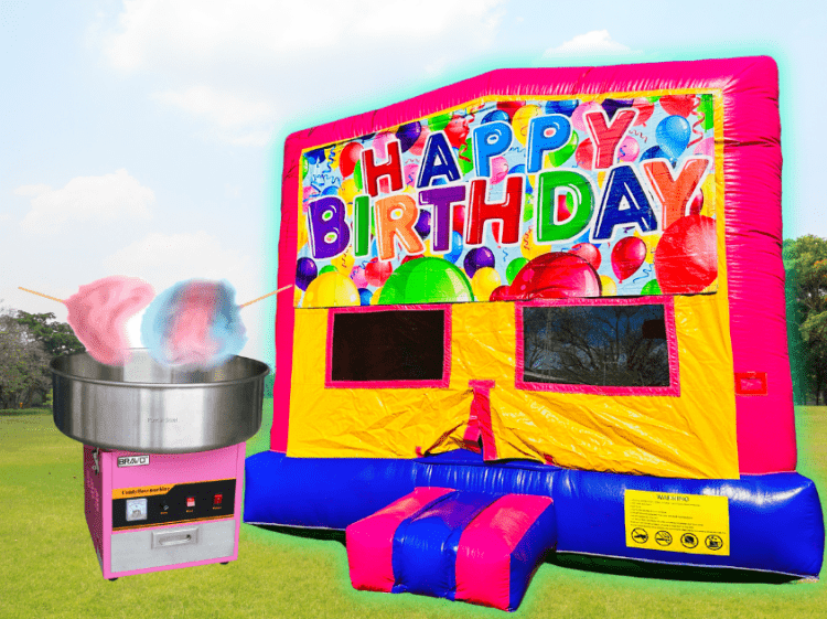 Birthday Party Package With Cotton Candy Machine