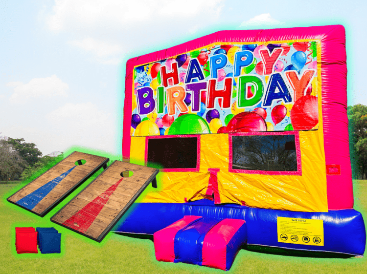 Birthday Party Package With Corn Hole Set