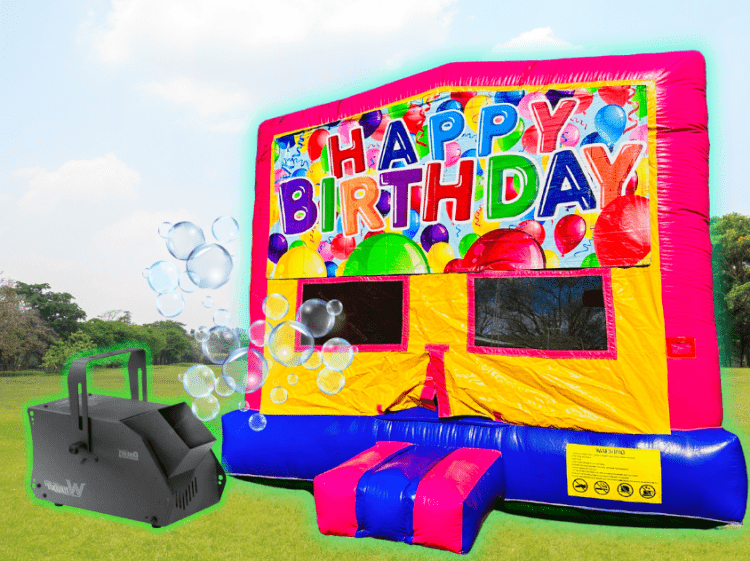 Birthday Party Package With Bubble Machine