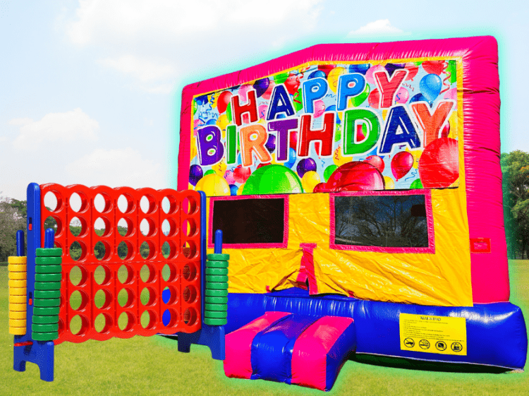 Birthday Party Package With Giant Connect 4