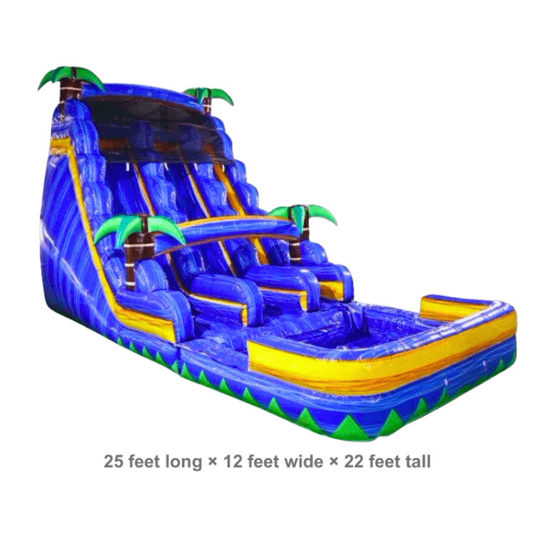 XL Double Wave Wipeout 22ft
