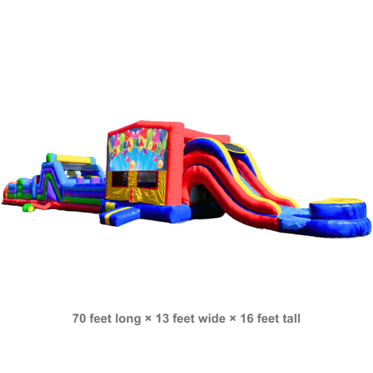 70ft Xtreme Congratulations Obstacle Course